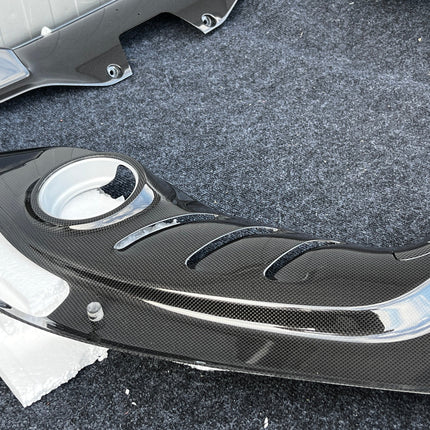 Ferrari 296 GTB Carbon Fiber Rear Engine Compartment Set of 4, OEM, Part Number: 804984, 804970, 889327, 777307