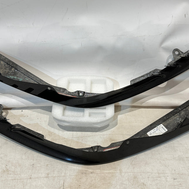 Ferrari SF90 Stradale / Spider Lateral Spoiler, Left and Right, Carbon Fiber, OEM, Part Number: 872647, 872648