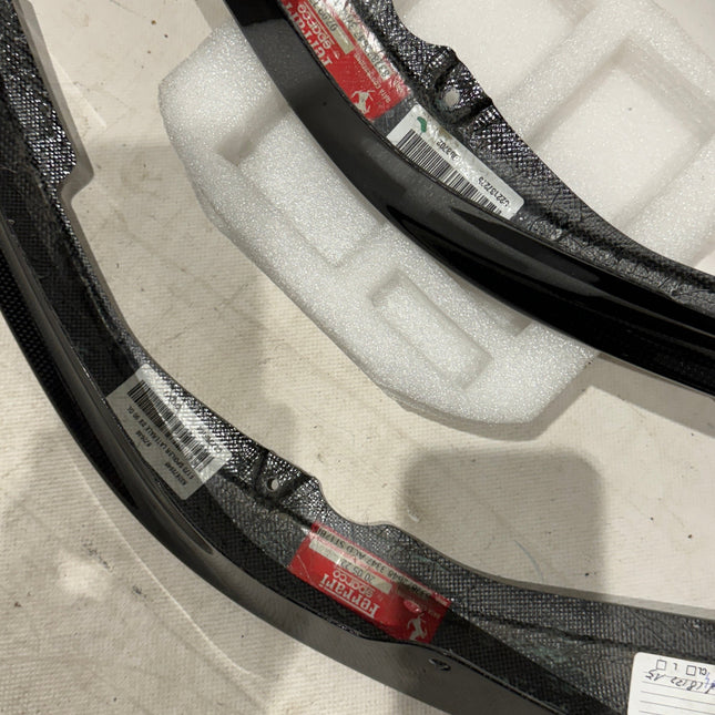 Ferrari SF90 Stradale / Spider Lateral Spoiler, Left and Right, Carbon Fiber, OEM, Part Number: 872647, 872648