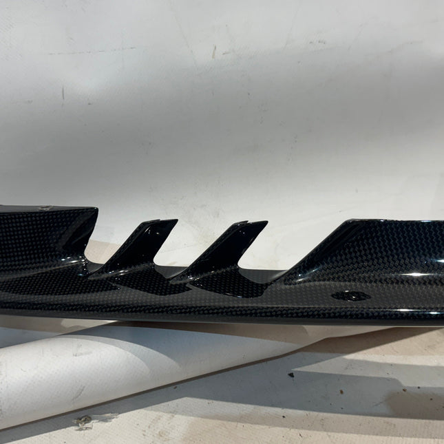 Ferrari SF90 Stradale Lateral Spoiler, Right Hand, Carbon Fiber, OEM, Part Number: 872648