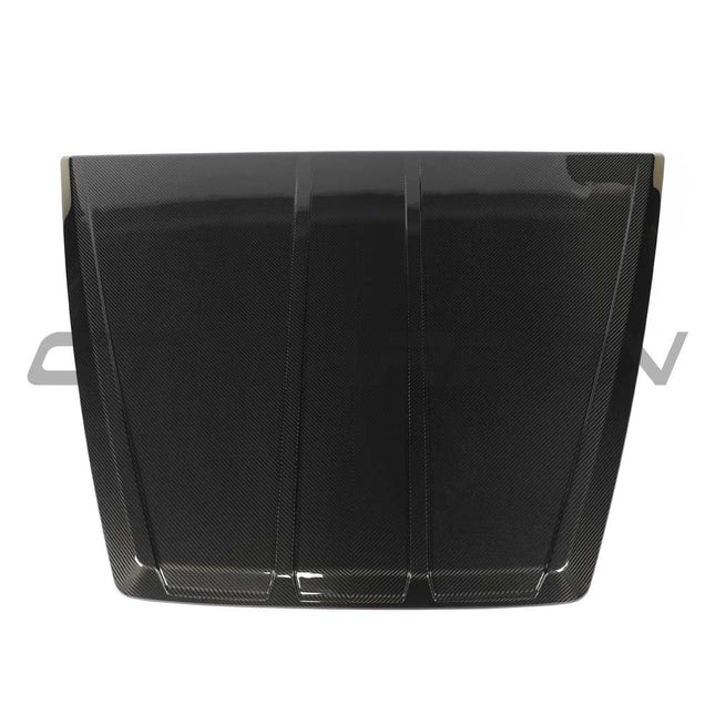 Mercedes-AMG G63 W465 carbon fibre bonnet CT Design side