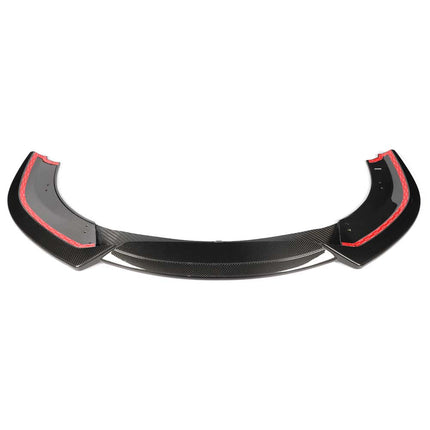 McLaren 750S carbon fibre splitter CT Design front view