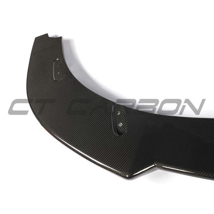 McLaren 750S carbon fibre splitter CT Design finish