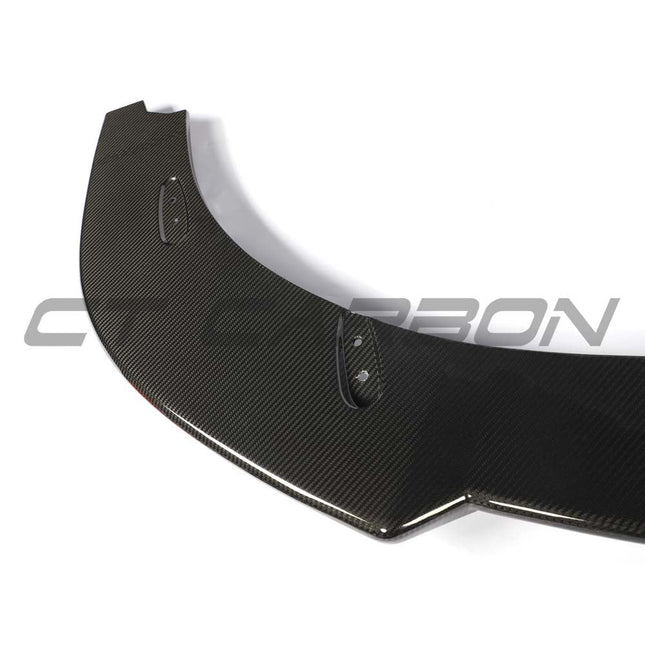 McLaren 750S carbon fibre splitter CT Design finish