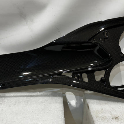 Ferrari 812 Superfast GTS Central Medallion Door Trim, Left Hand, Carbon Fiber, OEM, Part Numbers: 88928300/775511