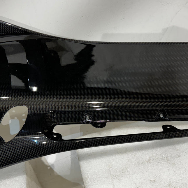 Ferrari 812 Superfast GTS Central Medallion Door Trim, Right Hand, Carbon Fiber, OEM, Part Number: 88928400