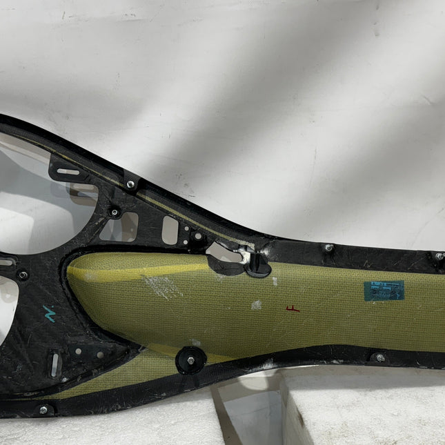 Ferrari 812 Superfast GTS Central Medallion Door Trim, Right Hand, Carbon Fiber, OEM, Part Number: 88928400