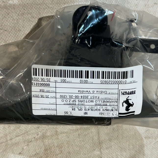 Ferrari F8 Tributo Spider Complete Box Element Reinforcement, Right Hand, OEM, Part Number: 967349