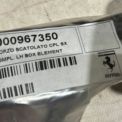 Ferrari F8 Tributo Spider Complete Box Element Reinforcement, Left Hand, OEM, Part Number: 967350