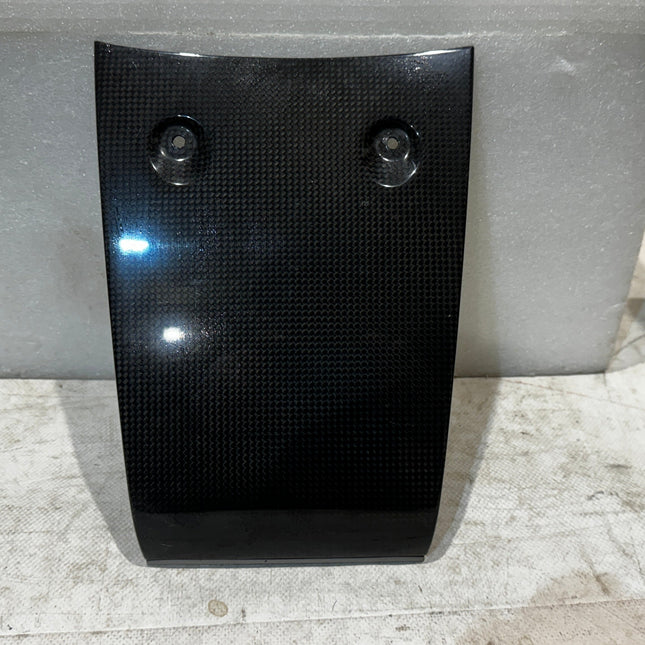 Ferrari 599 GTB Carbon Fiber Lower Center Dash Insert, OEM, Part Number: 692493