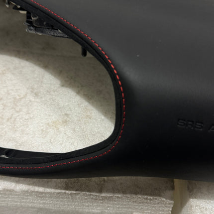Ferrari SF90 Stradale / Spider Dashboard Cover, Leather with Red Stitching, OEM, Part Number: 806411