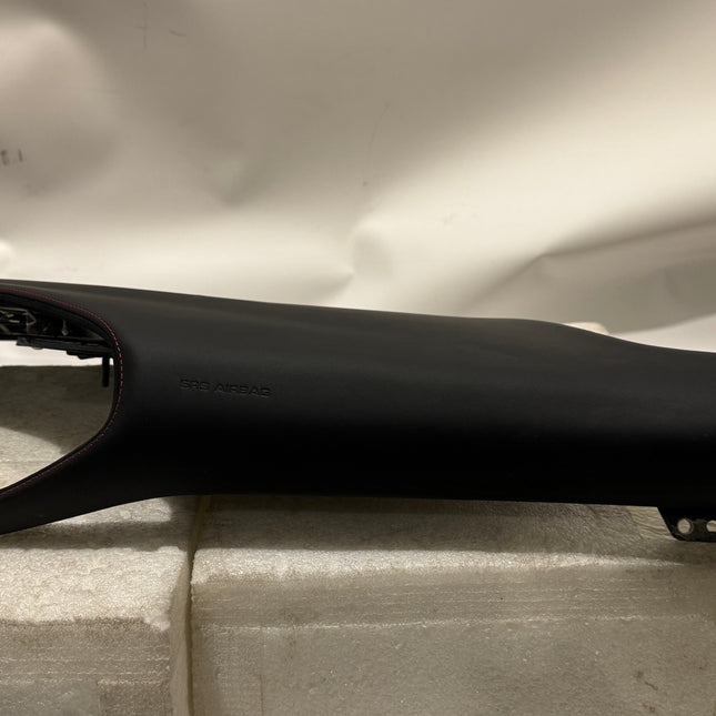 Ferrari SF90 Stradale / Spider Dashboard Cover, Leather with Red Stitching, OEM, Part Number: 806411