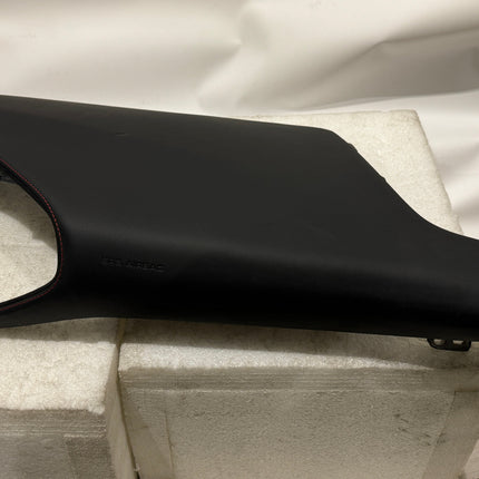 Ferrari SF90 Stradale / Spider Dashboard Cover, Leather with Red Stitching, OEM, Part Number: 806411