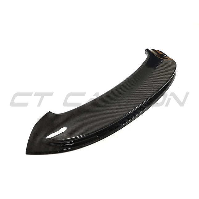 Porsche 992 Carrera GTS Carbon Fibre Ducktail Spoiler close up