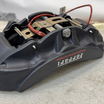 Ferrari 458 Italia / Spider, Portofino Brake Caliper with Brake Pads, Left and Right, OEM, Part Number: 276843, 276844
