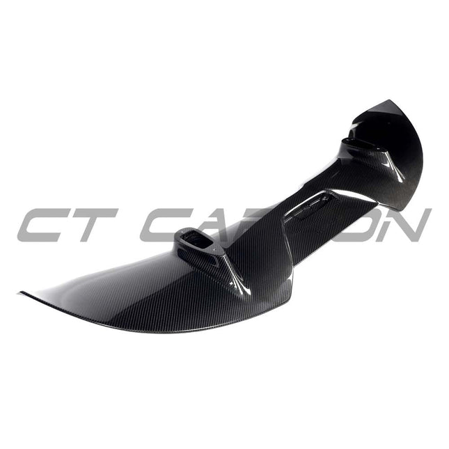 McLaren 750S carbon fibre spoiler rear detail