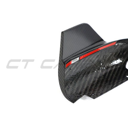 Porsche 992 Carrera Carbon Fibre Corner Splitters CT5475