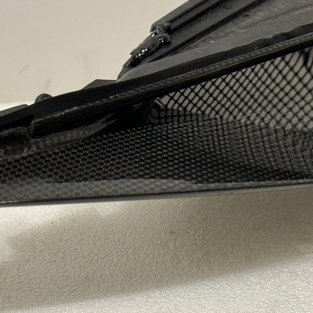 Ferrari F8 Tributo Spider Complete Brake Air Intake, Left Hand, Carbon Fiber, OEM, Part Number: 881787