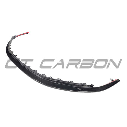 Porsche 911 992.1 Carrera CT Carbon dry carbon fibre splitter V2 fitted