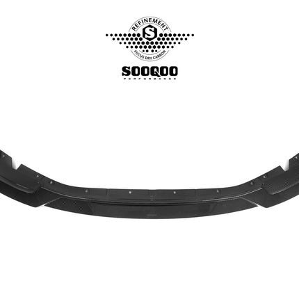 SooQoo SQ-C Front Lip Spoiler installed