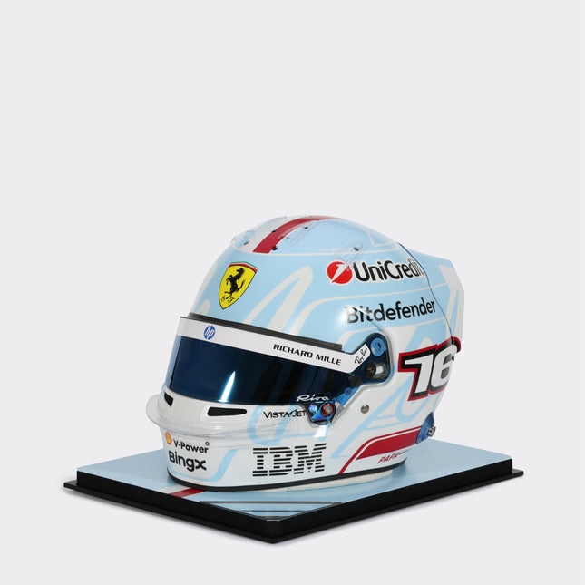 Ferrari Charles Leclerc Miami 2026 Special Edition Helmet, 1:1 Scale (LA0MJf170), image 2