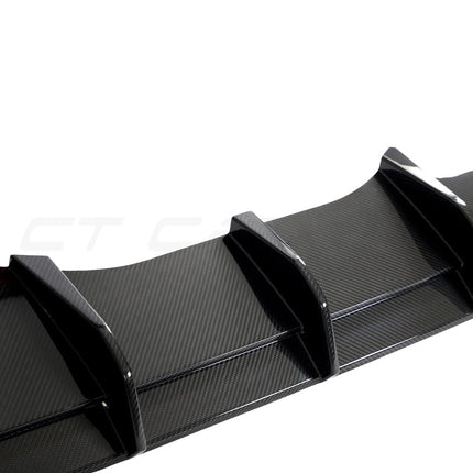 Lamborghini Huracan LP-610 Carbon Fibre Diffuser side view