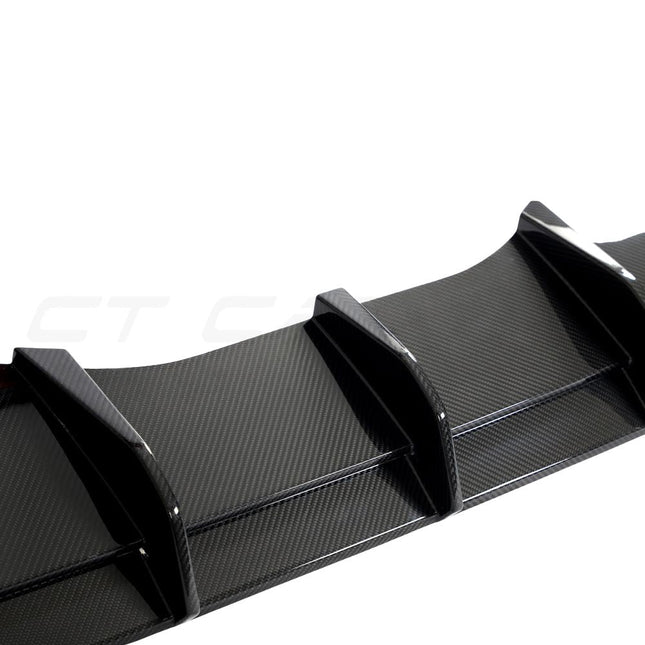 Lamborghini Huracan LP-610 Carbon Fibre Diffuser side view