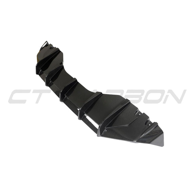 Lamborghini Huracan LP-610 Carbon Fibre Diffuser installed