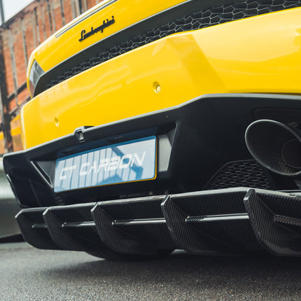 Lamborghini Huracan LP-610 Carbon Fibre Diffuser rear view