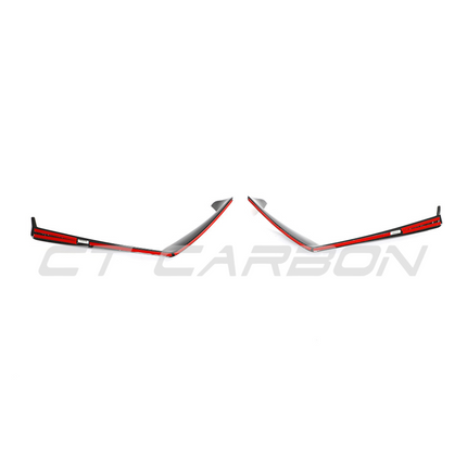 Lamborghini Huracan LP-610 carbon fibre front bumper trim packaging