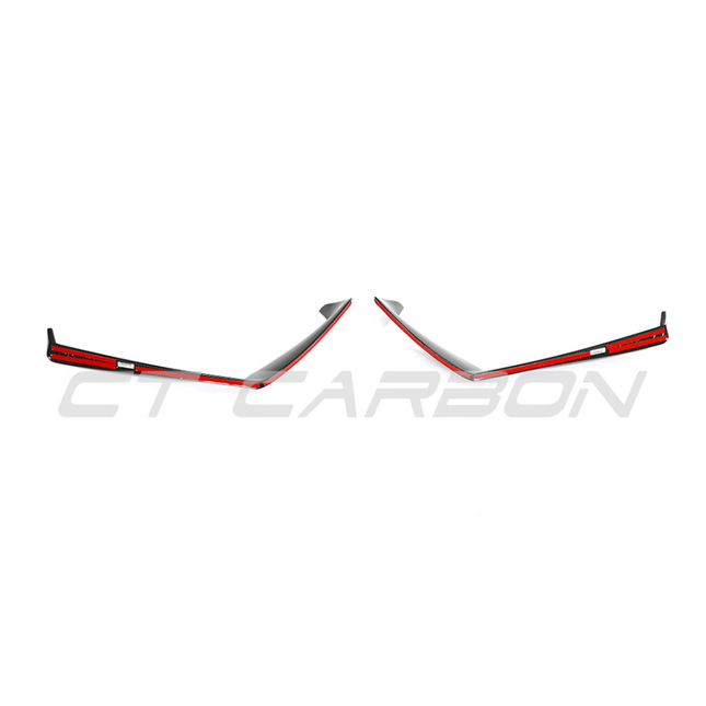 Lamborghini Huracan LP-610 carbon fibre front bumper trim packaging