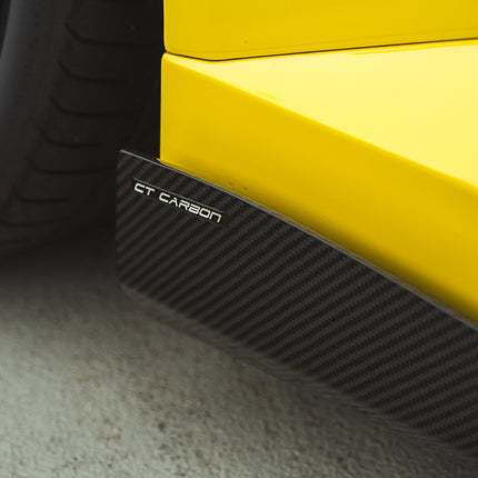 LAMBORGHINI HURACAN LP-610 CARBON FIBRE SIDE SKIRTS - CT DESIGN (CT5015)