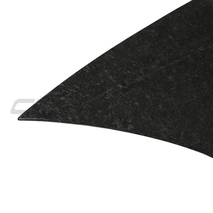 Lamborghini Huracan carbon fibre hood installed view