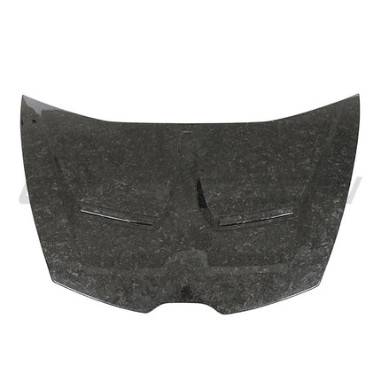 Lamborghini Huracan carbon fibre hood angle view