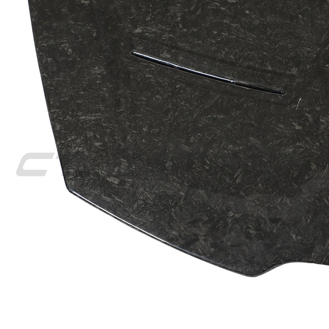 Lamborghini Huracan carbon fibre hood fitted