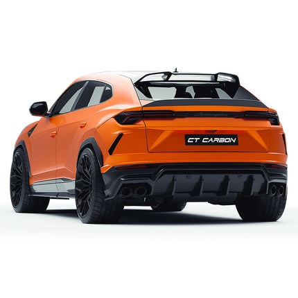 Lamborghini Urus carbon fibre diffuser