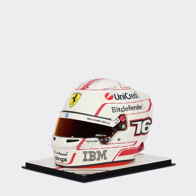 Ferrari Charles Leclerc Monaco 2026 Special Edition Helmet, 1:1 Scale (LO0R2657EXT0001f170), image 5