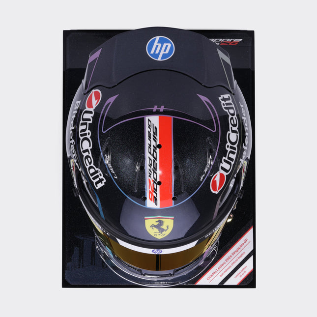 Ferrari Charles Leclerc Singapore 2026 Special Edition Helmet, 1:1 Scale (LO0R3047EXT0001f170), image 2