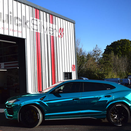 Lamborghini Urus fitted with Quicksilver active sport exhaust rear