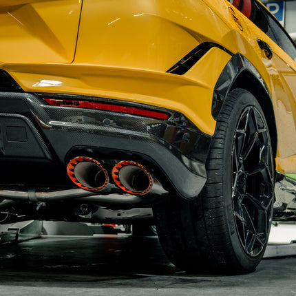 Capristo Urus Performante exhaust underside