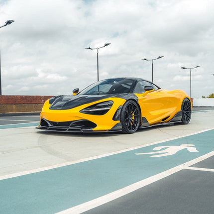 McLaren 720S Carbon Fibre CT Design Hood angle 4
