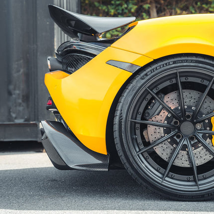 McLaren 720S 750S Carbon Fibre Diffuser CT Design finish detail