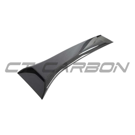 McLaren 720S carbon fibre roof scoop CT Design angled view