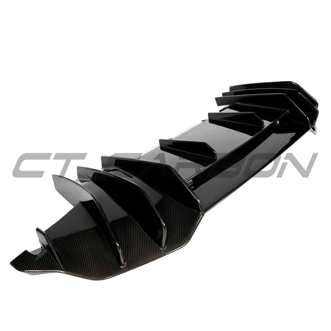 McLaren Artura Carbon Fibre Diffuser installed