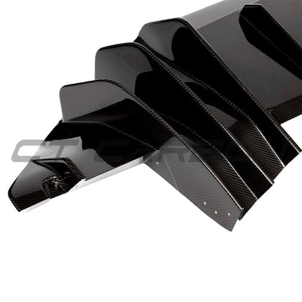 McLaren Artura Carbon Fibre Diffuser finish