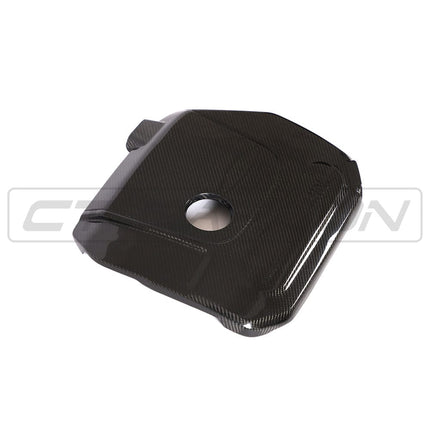 MINI Cooper S F56 Carbon Fibre Engine Cover close up
