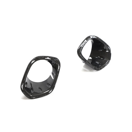 MINI Cooper S JCW F56 Carbon Fibre Fog Light Covers - CT Carbon CT523