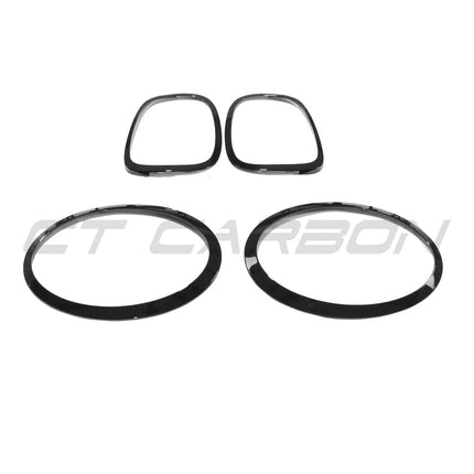 MINI Cooper S/JCW F56 Gloss Black Light Surround Pack, fitted on car