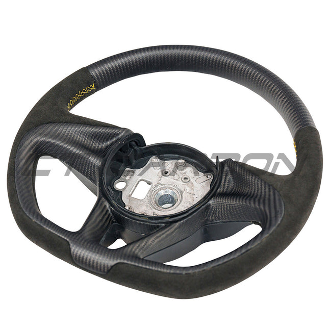 McLaren 720S Carbon Fibre Alcantara Custom Steering Wheel front view