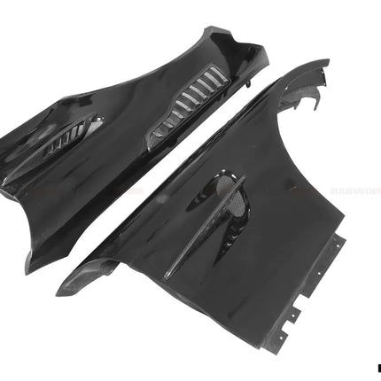 DarwinPro BK Style Partial Carbon Fiber Front Fenders for Mercedes-AMG GT / GT S / GT C / GT R 2015-2021, image 3